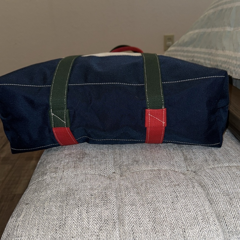 NWT, JCrew Old Soldier mariner II boat tote in canvas. - Picture 6 of 9